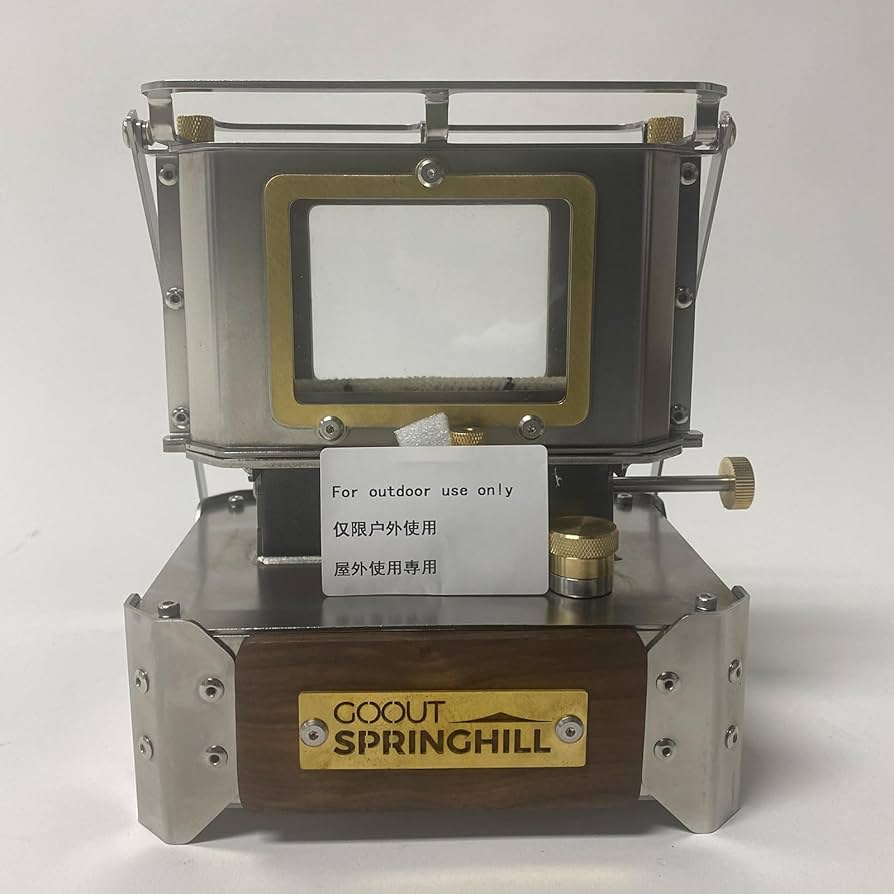 美品 GOOUT SPRINGHILL アイロンストーブ オイルランタン goout springhillアイロンストーブ ファイヤーダンスストーブ